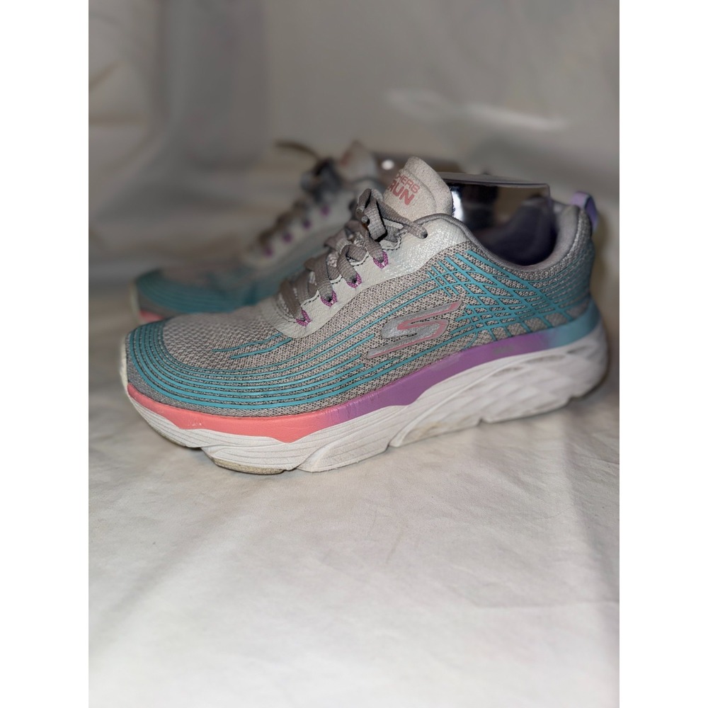 Skechers Max Cushioning Elite 17699 GYMT Womens Sneakers 7.5 Multi Running Shoes